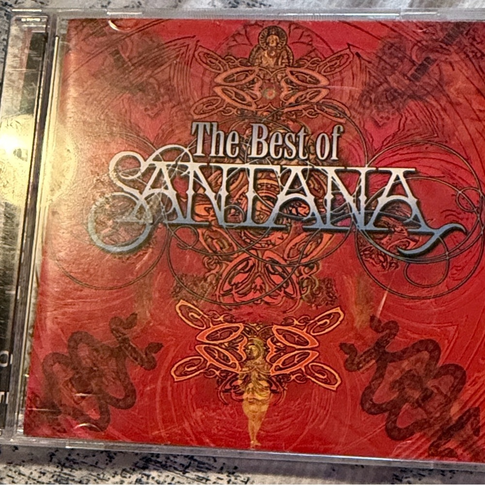 Carlos Santana The Best of Santana CD - Red Cover